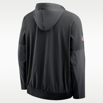 Baltimore Ravens Well Rounded Anorak Men's Nike NFL 1/2-Zip Hooded Jacket