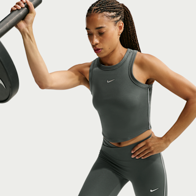 Nike One Fitted Dri-FIT Kadın Crop Atleti