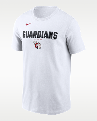 Мужская футболка Cleveland Guardians Bold Team Name Nike MLB