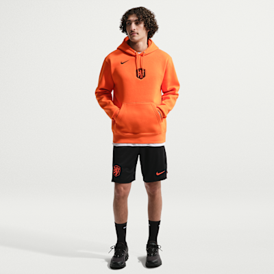 Nike Hollanda Club Nike Erkek Kapüşonlu Futbol Sweatshirt'ü görsel 4