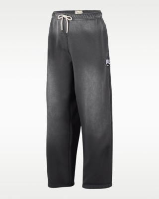 Мужские  Chicago Bulls Standard Issue Nike Fleece Open-Hem Basketball Pants для баскетбола