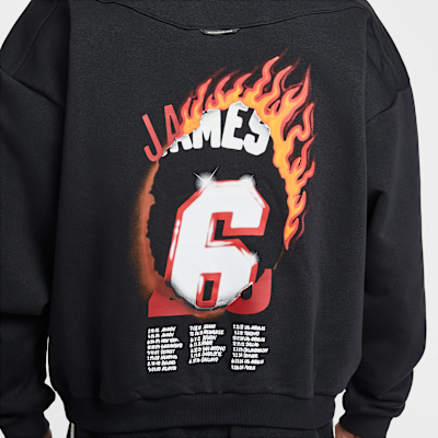 LeBron "Good Intentions" Men's Therma-FIT Brushed Pullover Basketball Hoodie