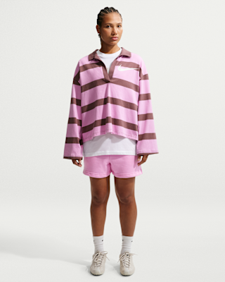 Женские шорты Nike Studio Fleece Medium Weight Mid-Rise Shorts