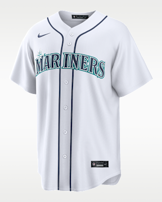 Мужские джерси Cal Raleigh Seattle Mariners Nike MLB Replica Jersey