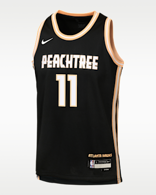 Детские джерси Trae Young Atlanta Hawks City Edition Big Kids' Nike NBA Swingman Jersey