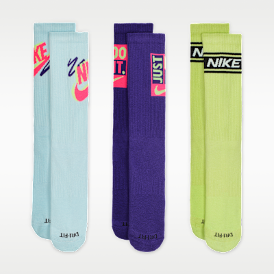 Calcetas (3 pares) Nike Everyday Plus