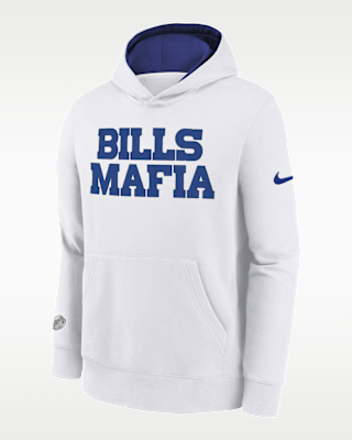 Детское худи Buffalo Bills Rivalry Club Big Kids' Nike NFL Pullover Hoodie