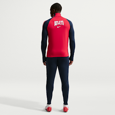 Nike Atlético Madrid Strike Third Nike Dri-FIT Örgü Erkek Futbol Antrenman Üstü görsel 5