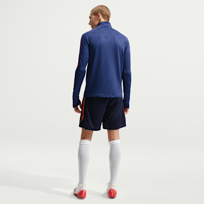 Nike FC Barcelona Strike Üçüncü Nike Dri-FIT Örgü Erkek Futbol Antrenman Üstü görsel 5