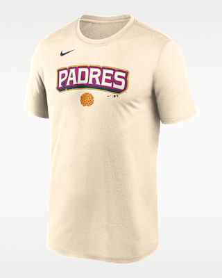 Мужская футболка San Diego Padres City Connect Team Phrase Script Nike Dri-FIT MLB