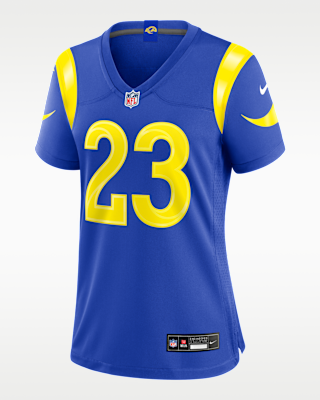 Женские джерси Kyren Williams Los Angeles Rams Nike NFL Game Jersey