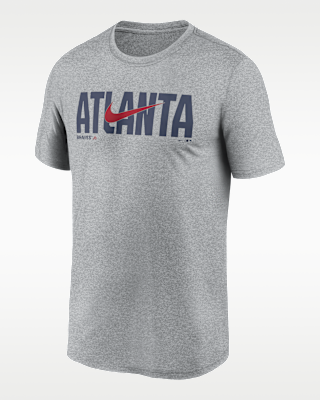 Мужская футболка Atlanta Braves Swoosh Legend Nike Dri-FIT MLB