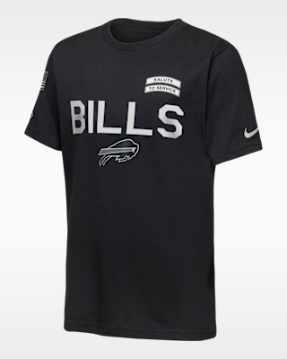 Детская футболка Buffalo Bills Salute to Service Sideline Big Kids' Nike Dri-FIT NFL