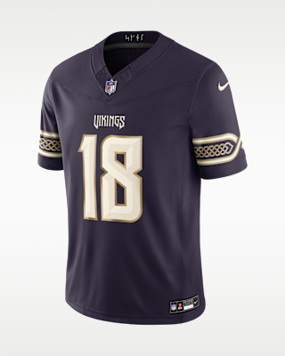 Мужские джерси Justin Jefferson Minnesota Vikings Rivalries Collection Nike Dri-FIT NFL Limited Jersey
