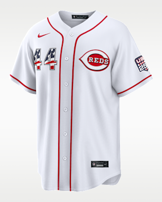 Мужские джерси Elly De La Cruz Cincinnati Reds USA 250 Nike MLB Stadium Jersey