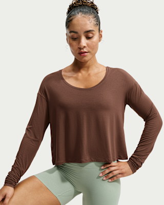 Женские  Nike Zenvy Dri-FIT Long-Sleeve Top