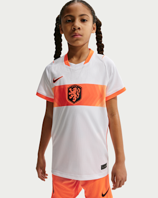 Детские джерси Netherlands 2026 Stadium Away Big Kids' Nike Dri-FIT Soccer Replica Jersey
