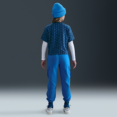 Nike x LEGO® Collection Girls' Cropped T-Shirt