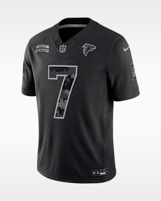 Мужские джерси Bijan Robinson Atlanta Falcons Salute to Service Nike Dri-FIT NFL Limited Jersey