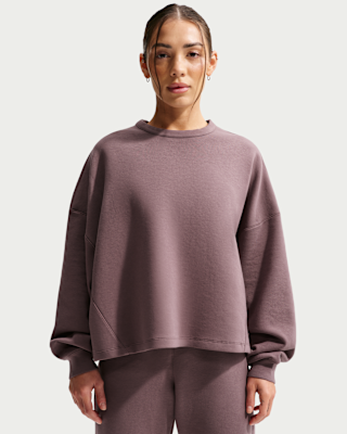 Женские Nike 24.7 ImpossiblySoft Dri-FIT Oversized Crew-Neck Top