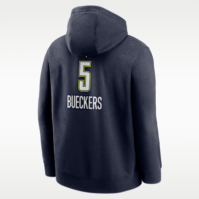 Paige Bueckers Dallas Wings Club Nike WNBA Fleece Pullover Hoodie