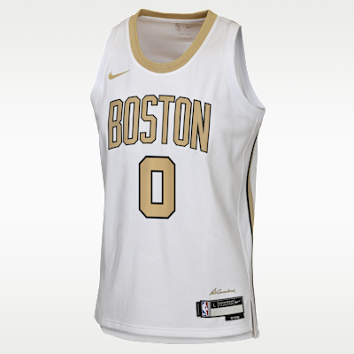 Jersey Nike de la NBA Swingman para niños talla grande Jayson Tatum Boston Celtics City Edition