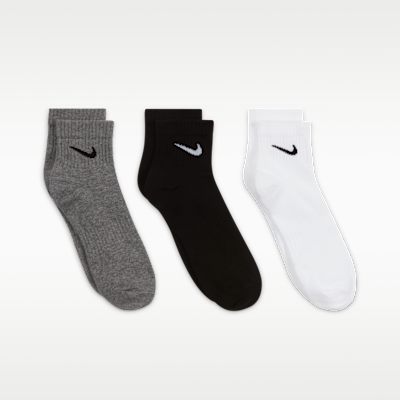 Nike Everyday Lightweight Training Ankle Socks (3 Pairs)