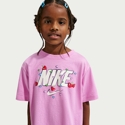 Nike Cherry Little Kids' Boxy T-Shirt