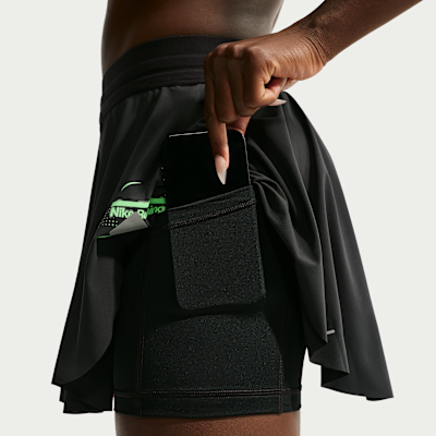 Nike Swift Dri-FIT Kadın Koşu Şort Etek görsel 6
