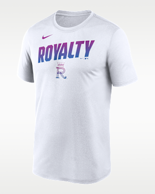 Мужская футболка Kansas City Royals City Connect Team Phrase Script Nike Dri-FIT MLB