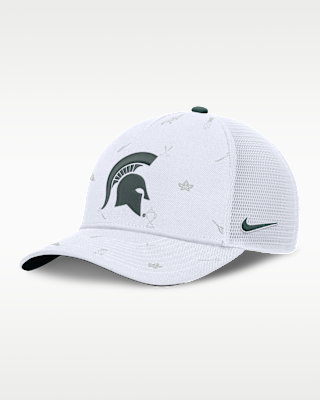 Женские  Michigan State Country Club Golfin' Rise Nike College Trucker Adjustable Hat