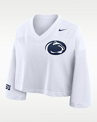 Женские джерси Penn State Jersey Nike Dri-FIT College Cropped Top