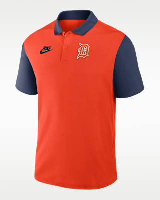 Мужские  Detroit Tigers Cooperstown Victory Nike Dri-FIT MLB Polo