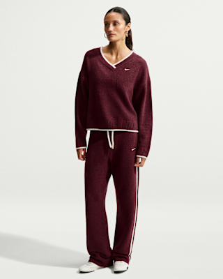 Женские  Nike Sportswear Chill Knit Mid-Rise Pants