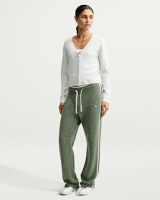 Женские  Nike Sportswear Chill Knit Mid-Rise Pants