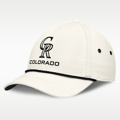 Gorra Nike de la MLB ajustable para hombre Colorado Rockies Club