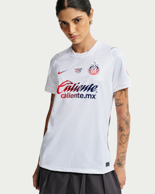 Женские джерси C.D. Guadalajara 2026/27 Stadium Away Nike Dri-FIT Soccer Replica Jersey