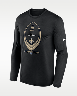 Мужская футболка New Orleans Saints Legend Icon Nike Dri-FIT NFL Long-Sleeve