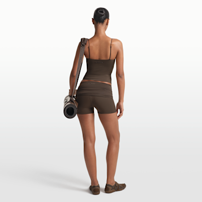 NikeSKIMS Matte Women's 7.5cm (approx.) Fold-Over Waistband Shorts