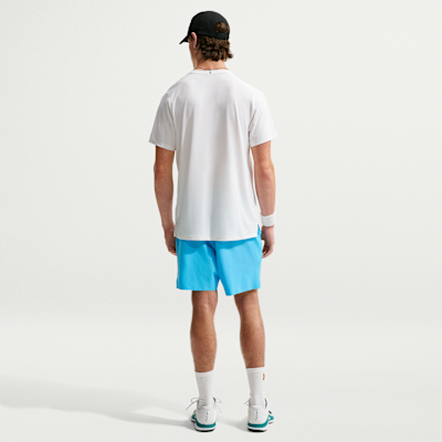 NikeCourt Advantage Dri-FIT 15 cm Erkek Tenis Şortu görsel 5