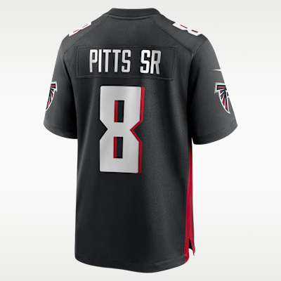 Kyle Pitts Sr. Atlanta Falcons Men's Nike NFL Game Jersey