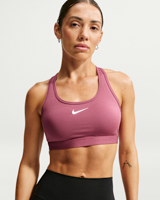Женские Nike Swoosh Medium-Support Padded Sports Bra