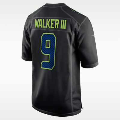 Jersey Nike de la NFL Game Fashion para hombre Kenneth Walker III Seattle Seahawks Super Bowl LX