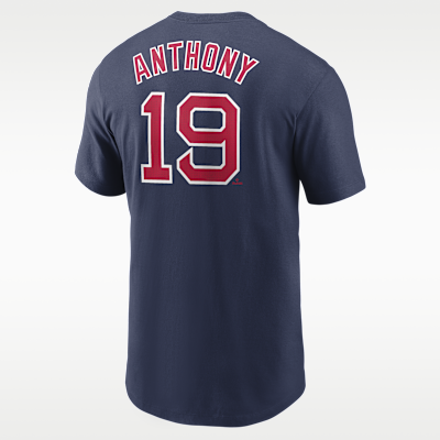 Playera Nike de la MLB para hombre Roman Anthony Boston Red Sox Fuse
