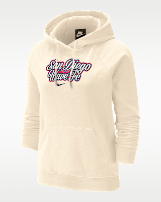 Женское худи San Diego Wave Phoenix Fleece Nike Oversized Hoodie