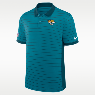 Jacksonville Jaguars Sideline Victory Stripe Men's Nike Dri-FIT NFL Polo