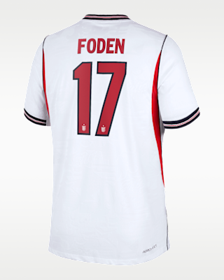 Мужские джерси Phil Foden England National Team 2026 Match Home Nike Dri-FIT ADV Soccer Jersey