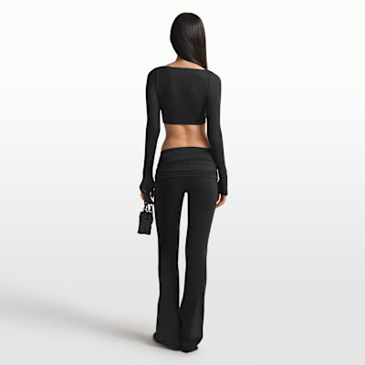 NikeSKIMS Matt Women's Long-Sleeve Wrap Top