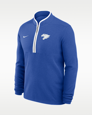 Мужские  Kentucky Courtside Nike Dri-FIT College Half-Zip Top