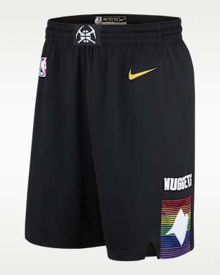 Мужские шорты Denver Nuggets City Edition Nike Dri-FIT NBA Swingman Shorts